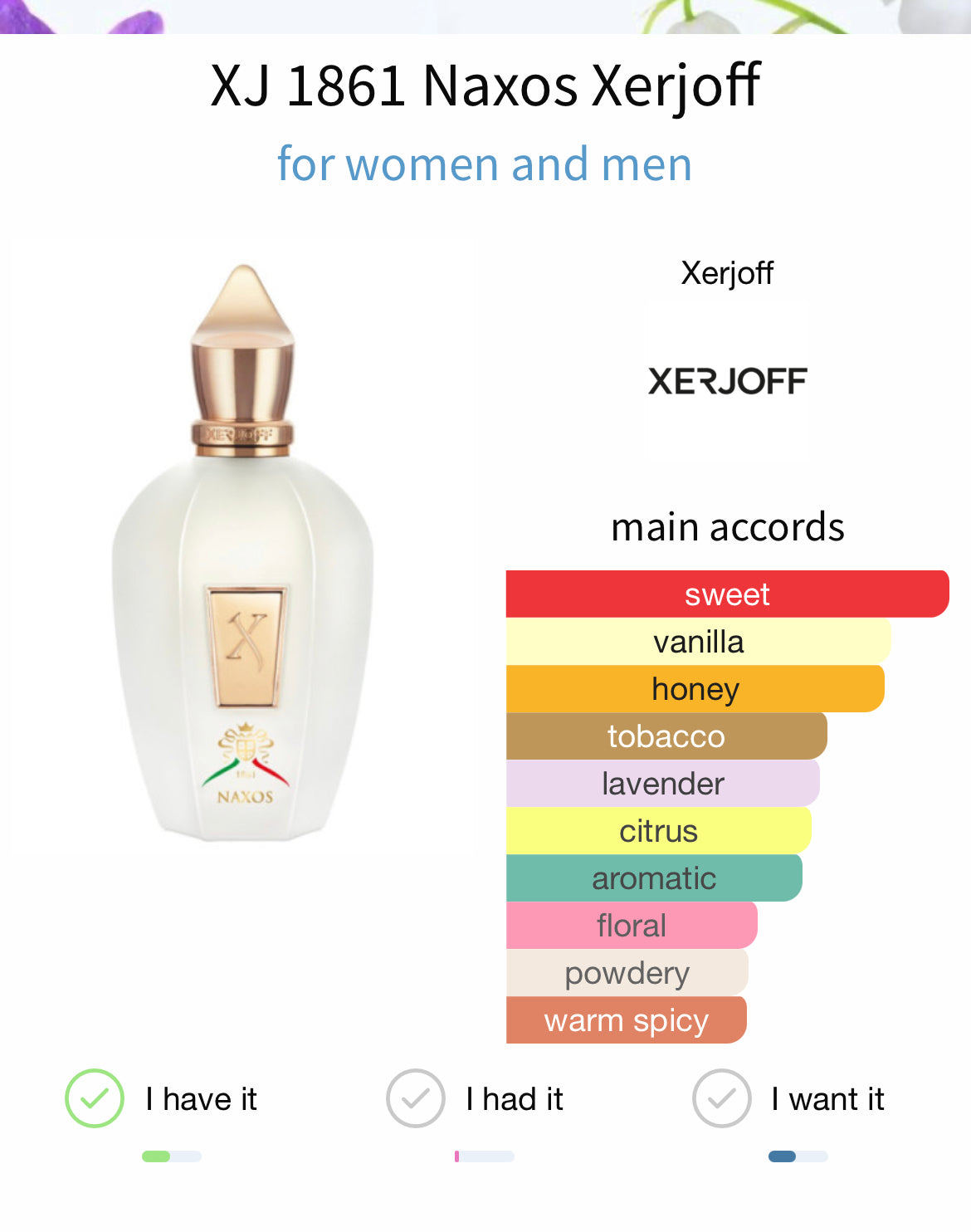 Naxos - Xerjoff
