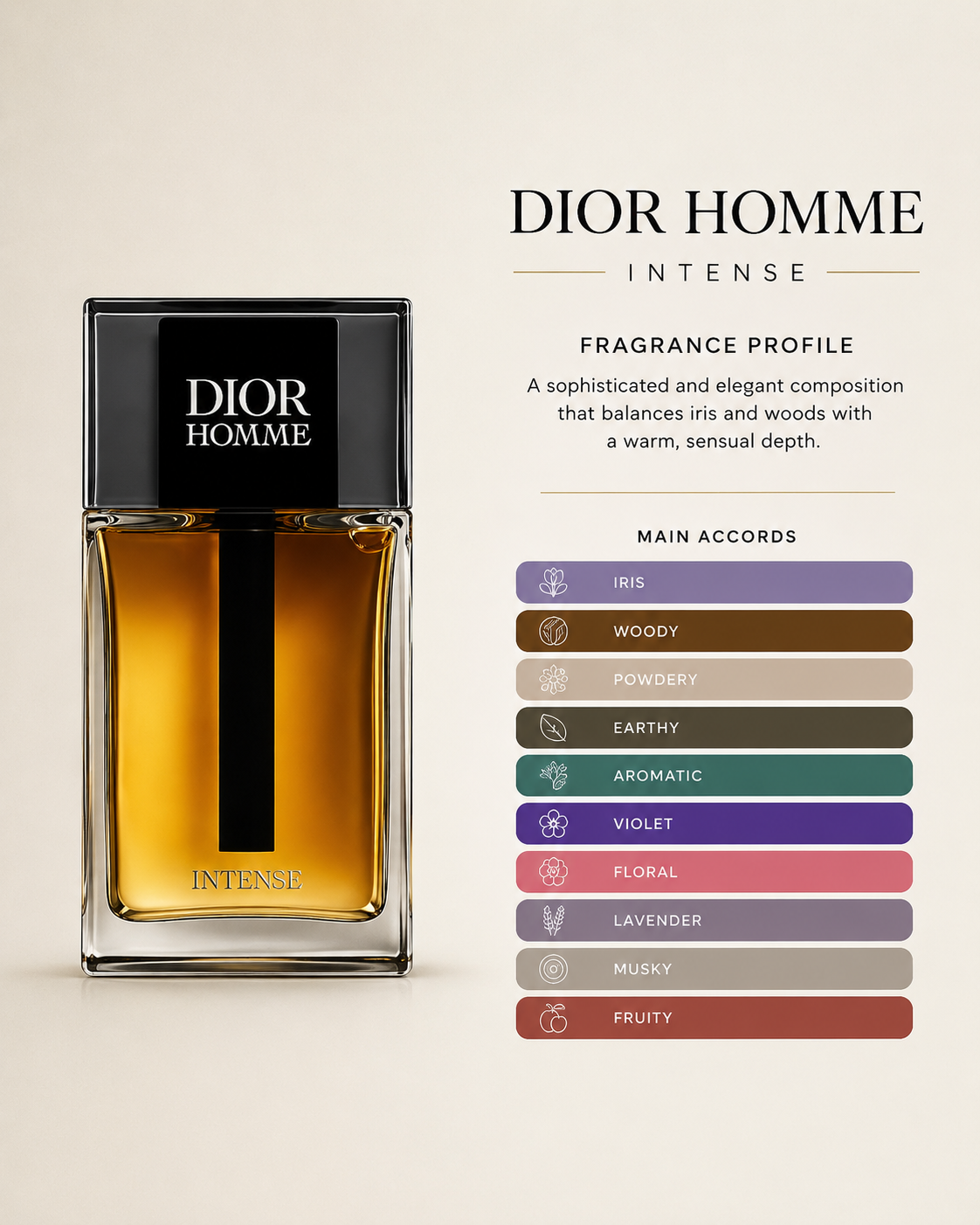 Dior - Homme Intense |Sample Decant|