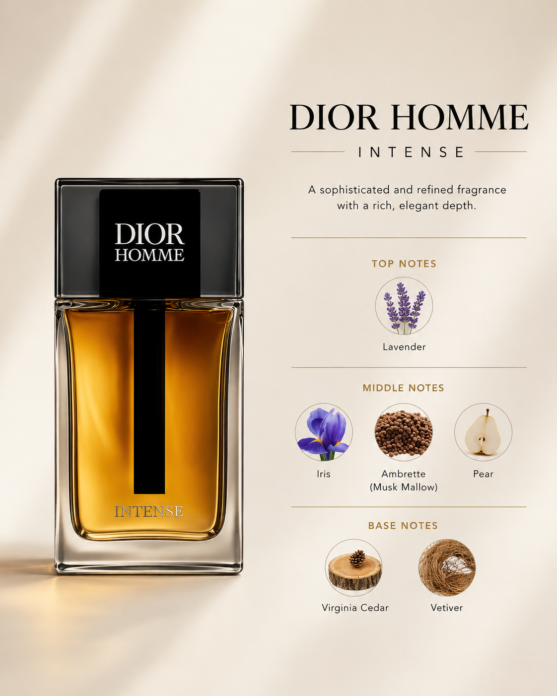 Dior - Homme Intense |Sample Decant|