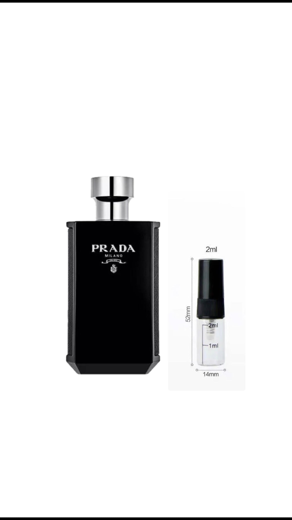 Lhomme intense - Prada (Sample) – Colognes by Chase