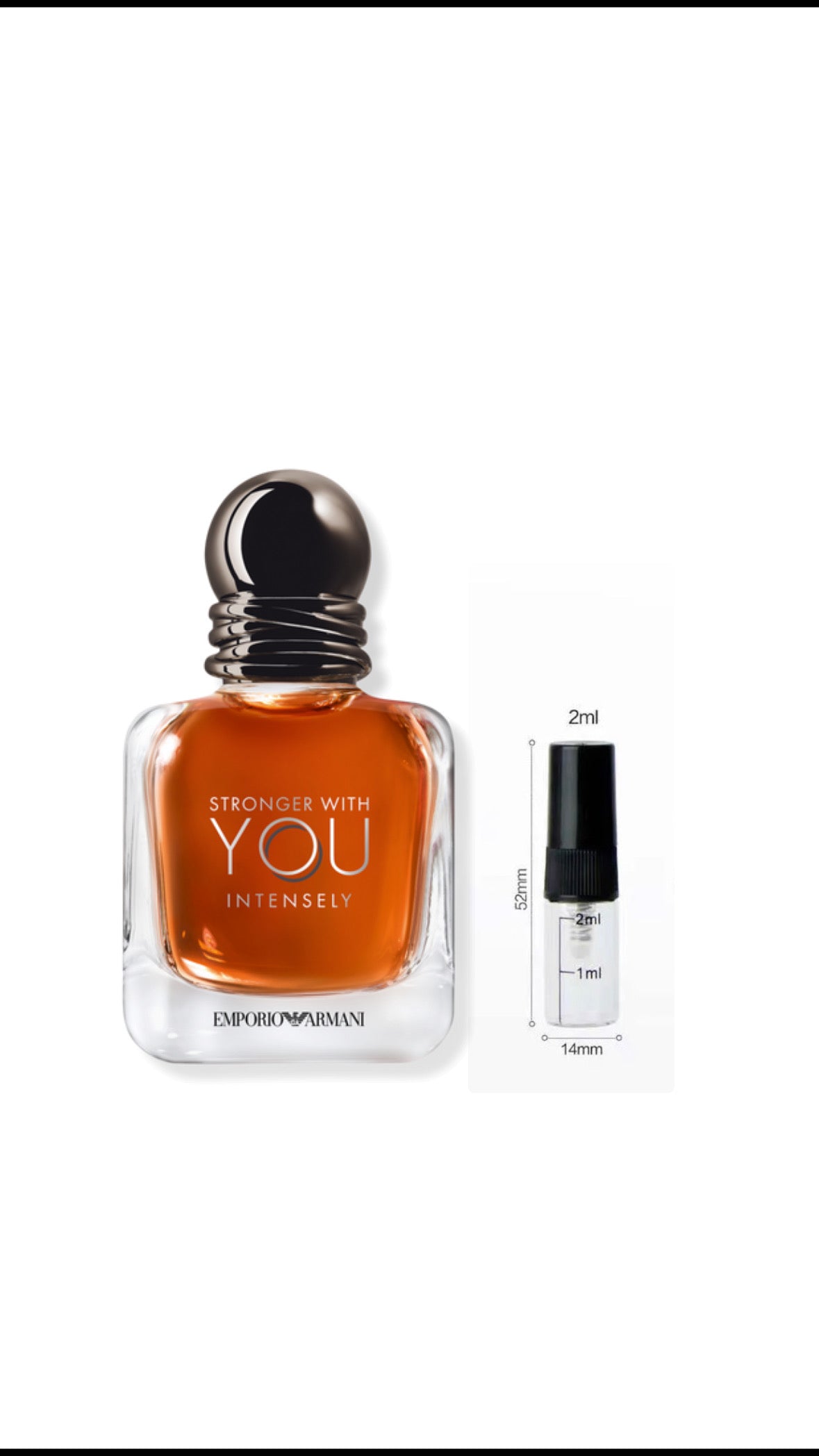 Armani - Stronger with you Intensely (Sample Decant)